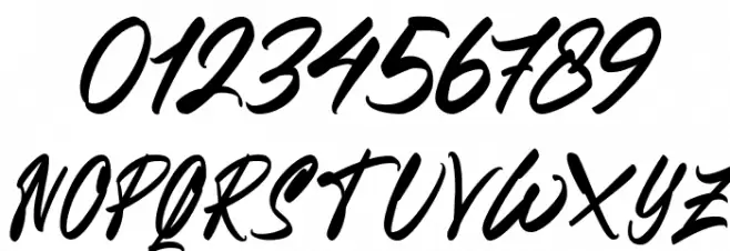 Breavenheart Regular Font OTHER CHARS