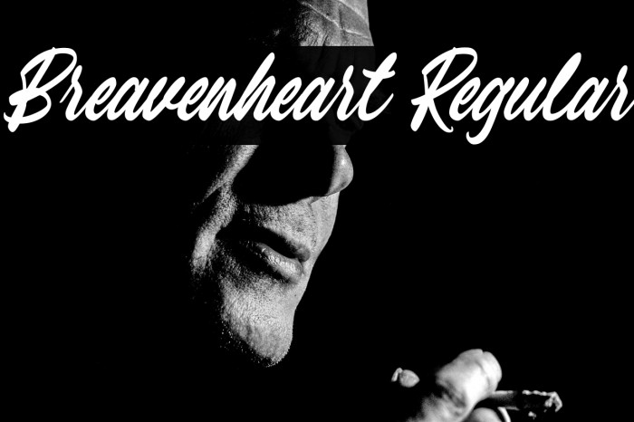 Breavenheart Regular Example 1