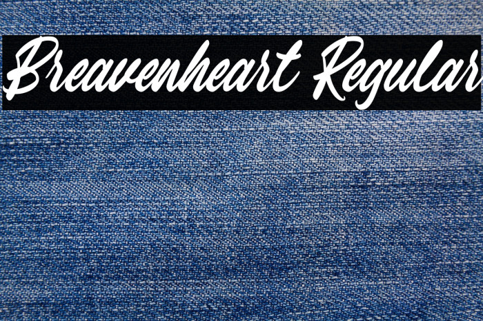 Breavenheart Regular Example 2