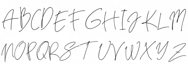 BreceletsDemo Font OTHER CHARS