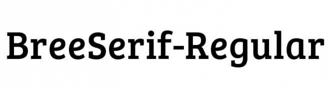 BreeSerif-Regular  नि: शुल्क फ़ॉन्ट्स डाउनलोड