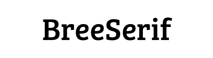 BreeSerif  font caratteri gratis