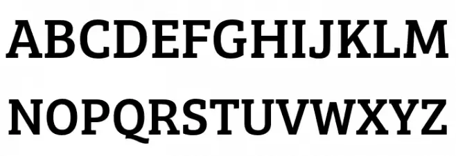 BreeSerif Fonte MAIÚSCULAS