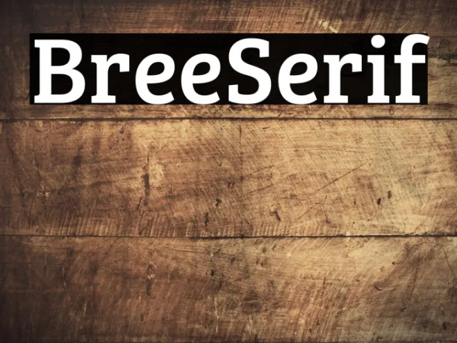 BreeSerif Example 2