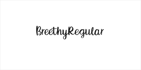BreethyRegular Logo