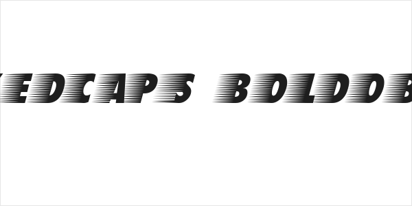 BreezedCaps BoldOblique Logo
