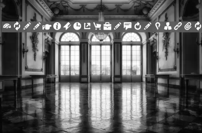 Breezi Icon Set Regular Font examples