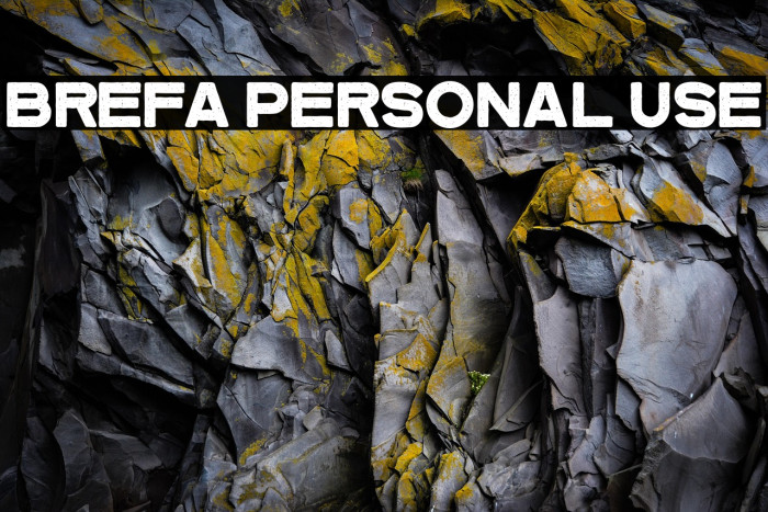 Brefa Personal Use Example 2