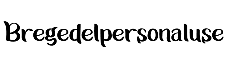 Bregedelpersonaluse  Скачать бесплатные шрифты