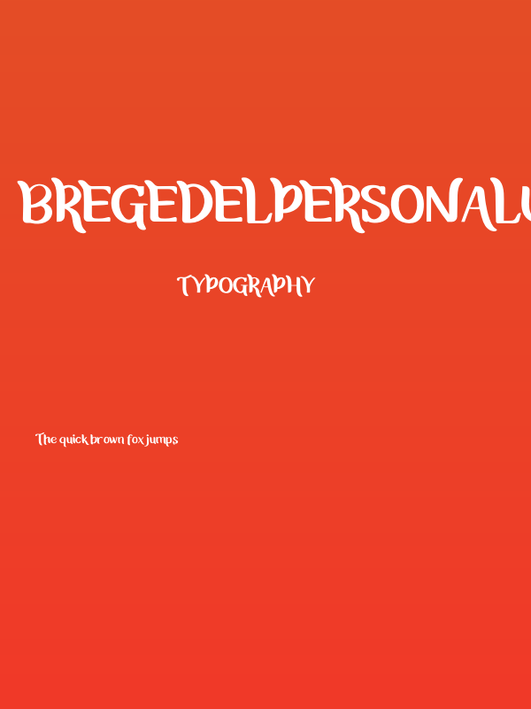 Bregedelpersonaluse Poster