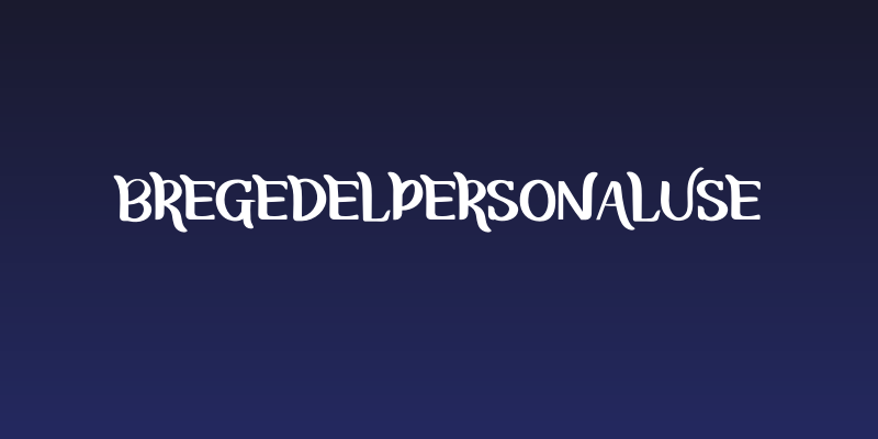 Bregedelpersonaluse Social Header
