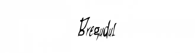 Bregudul  免费字体下载