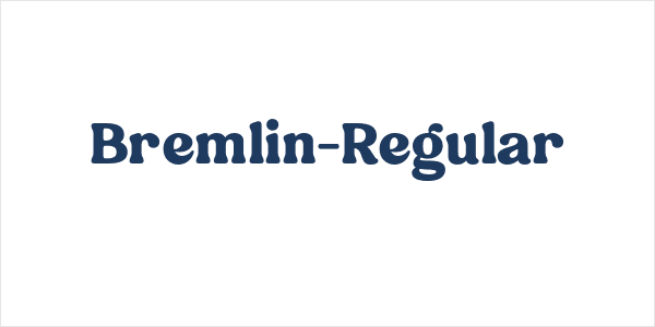 Bremlin-Regular Logo