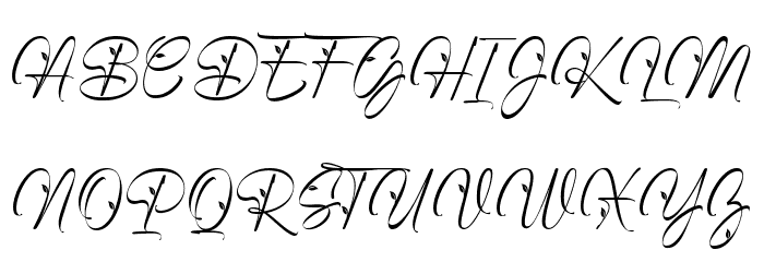 Bremoleaf Regular Schriftart Groß