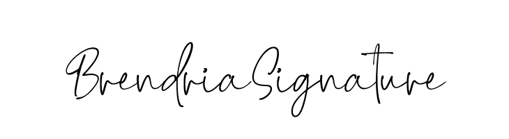 Brendria Signature  नि: शुल्क फ़ॉन्ट्स डाउनलोड