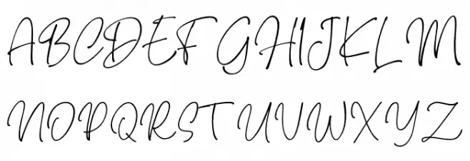 Brendria Signature Шрифта ВЕРХНИЙ