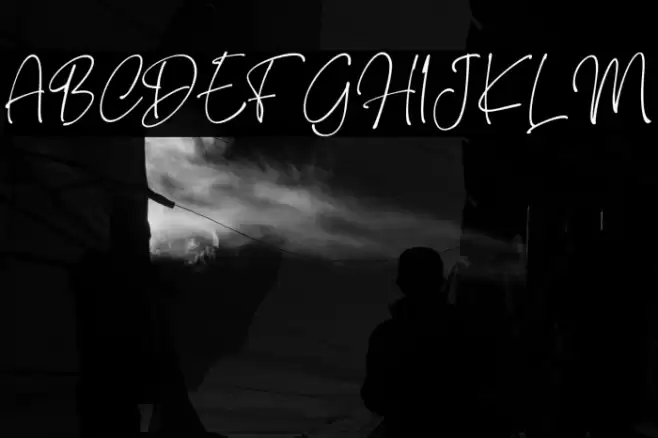 Brendria Signature Font examples