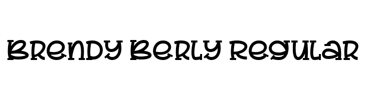 Brendy Berly Regular  Fuentes Gratis Descargar