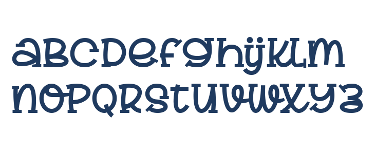 Brendy Berly Regular Lowercase