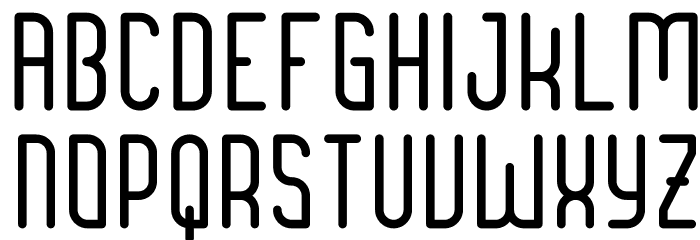 BrengkelRegular Font LOWERCASE