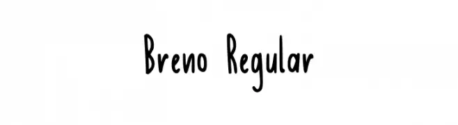 Breno Regular Font