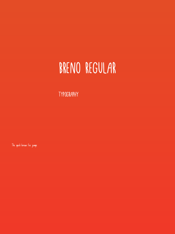 Breno Regular Poster