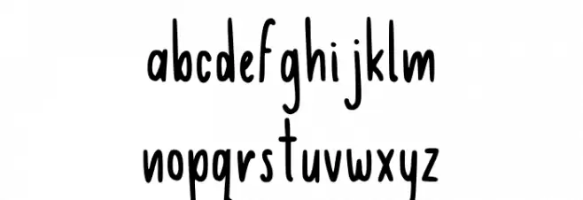 Breno Regular Font LOWERCASE