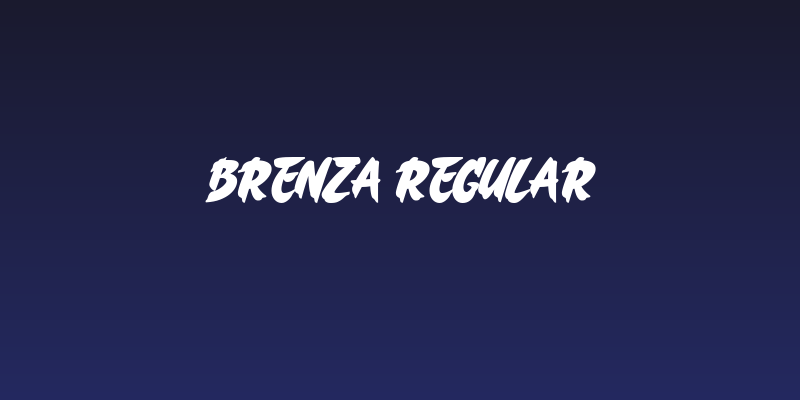Brenza Regular Social Header