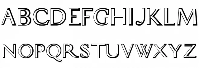 Breo Schriftart Groß
