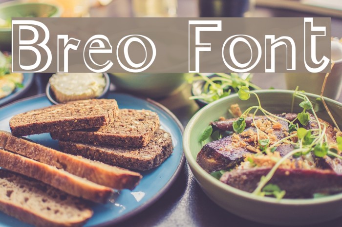 Breo Font examples