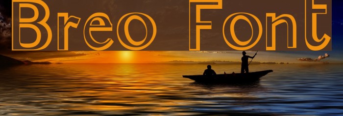 Breo Font examples