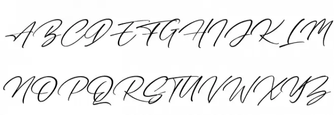 Bresley Regular Font Litere mari