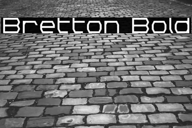 Bretton Bold Font examples