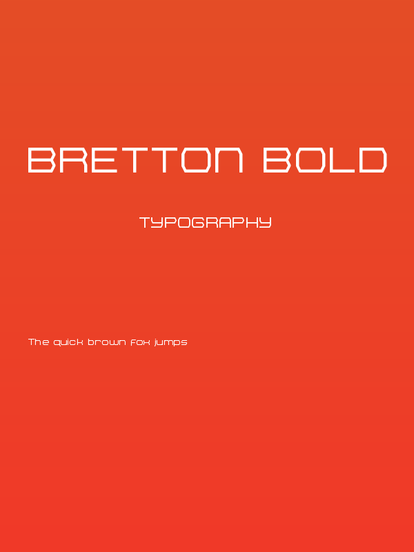 Bretton Bold Poster
