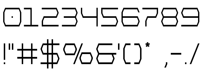 Bretton Condensed Font OTHER CHARS