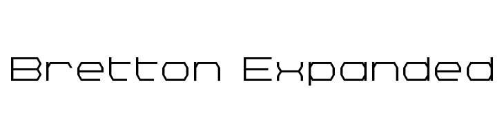 Bretton Expanded  フリーフォントのダウンロード