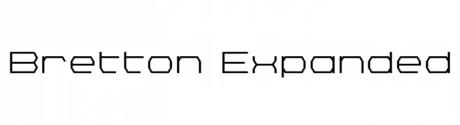 Bretton Expanded  フリーフォントのダウンロード