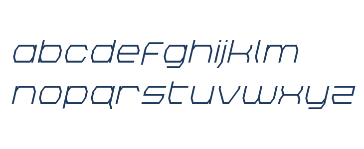 Bretton Italic Lowercase