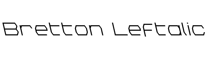 Bretton Leftalic  Fuentes Gratis Descargar