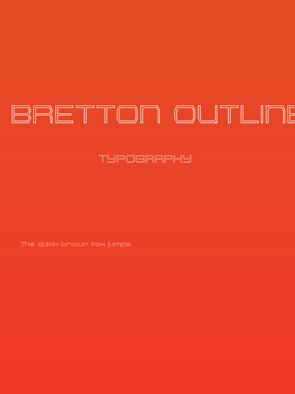 Bretton Outline Poster