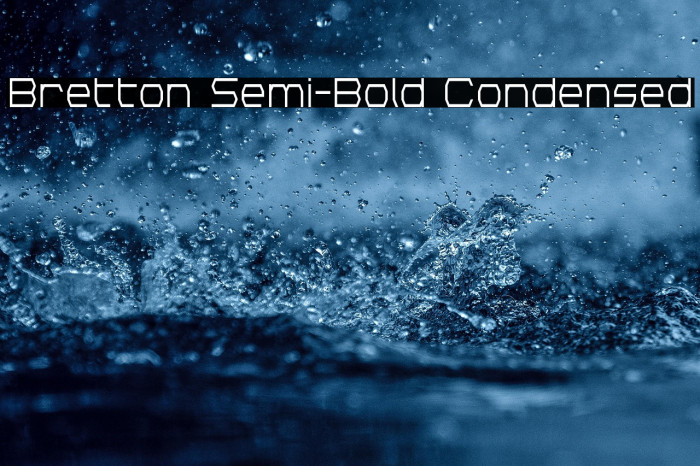 Bretton Semi-Bold Condensed Example 1