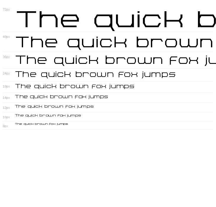 Bretton Semi-Bold Expanded Waterfall