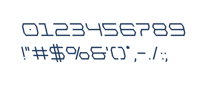 Bretton Semi-Bold Leftalic Other Characters