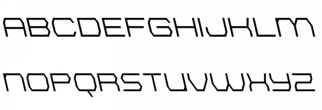 Bretton Semi-Bold Leftalic Schriftart Groß