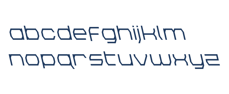Bretton Semi-Bold Leftalic Lowercase