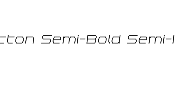 Bretton Semi-Bold Semi-Italic Logo