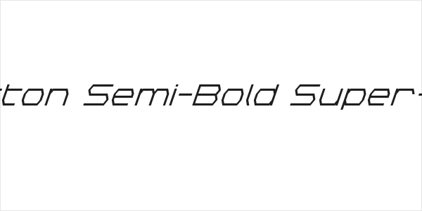 Bretton Semi-Bold Super-Italic Logo