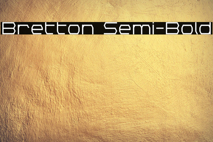 Bretton Semi-Bold Example 1