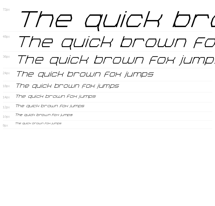Bretton Super-Italic Waterfall