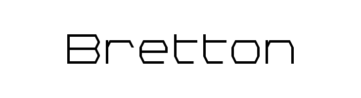 Bretton  Frei Schriftart Herunterladen